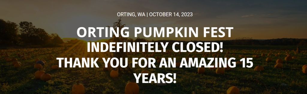 Orting Pumpkin Fest