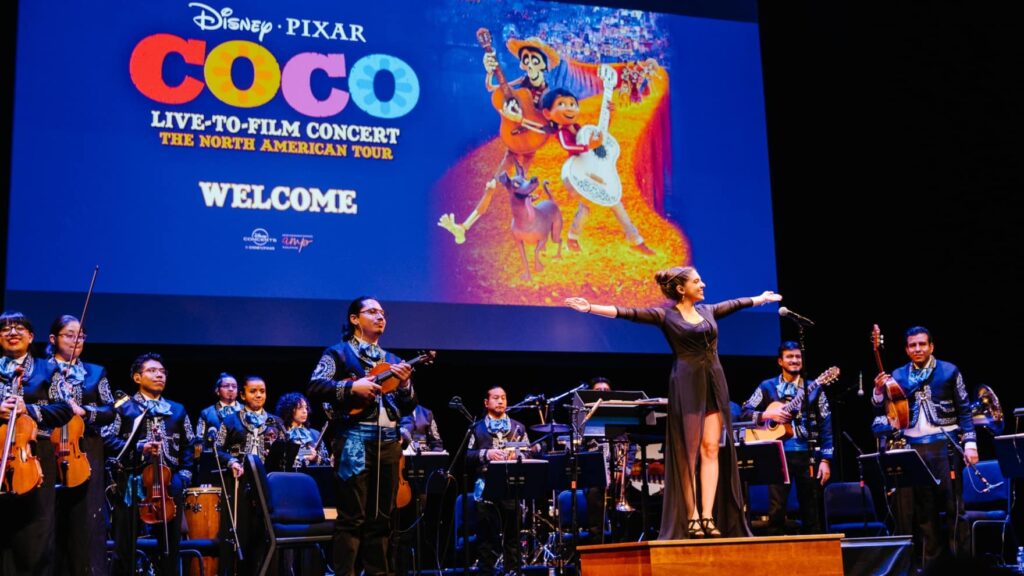 “Coco” with Live Score