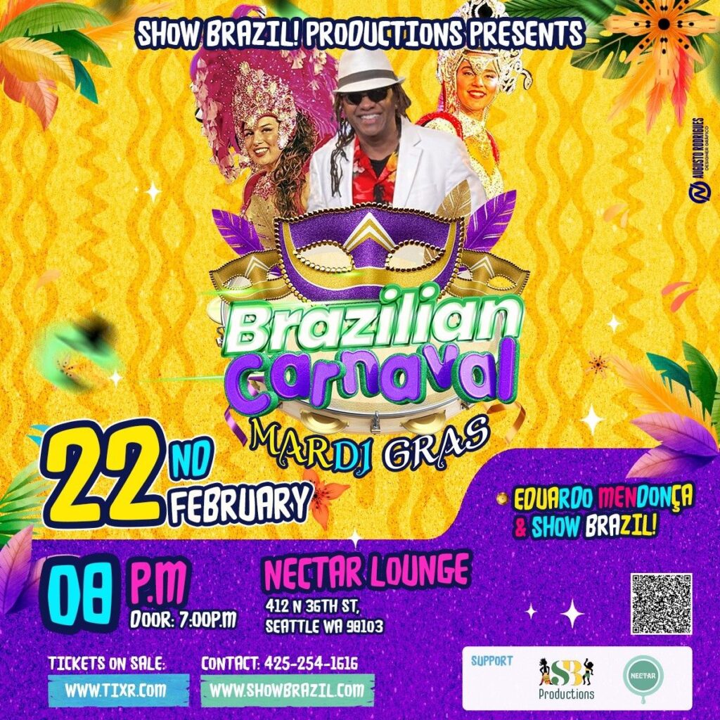 31st Annual Brazilian Carnival featuring Eduardo Mendonça & Show Brazil